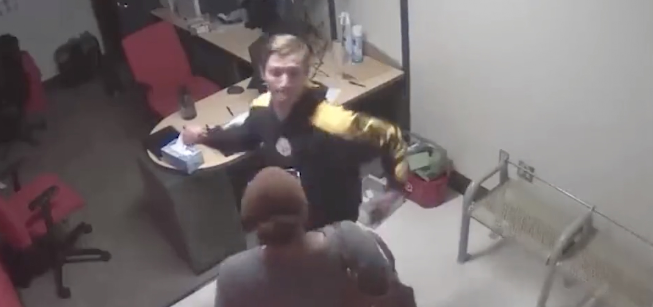 WATCH Target Shopper Demands ‘Reparations’ — Security Guard Punches